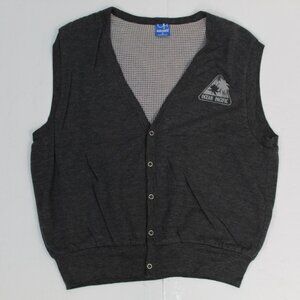 OP Ocean Pacific Sweater Vest Mens Large Vintage Button Up USA